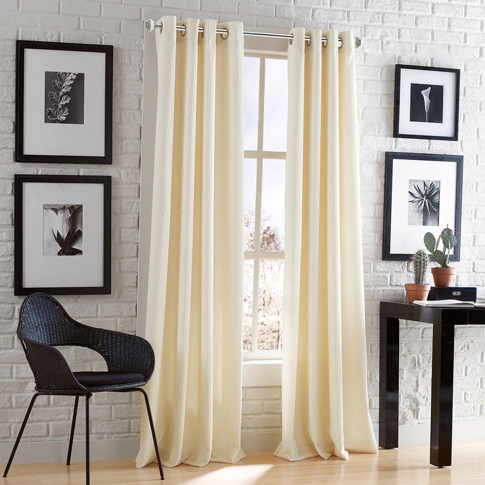 Peri Home Mercury Glass 35 In 66 In Steel Telescoping 3 4 In