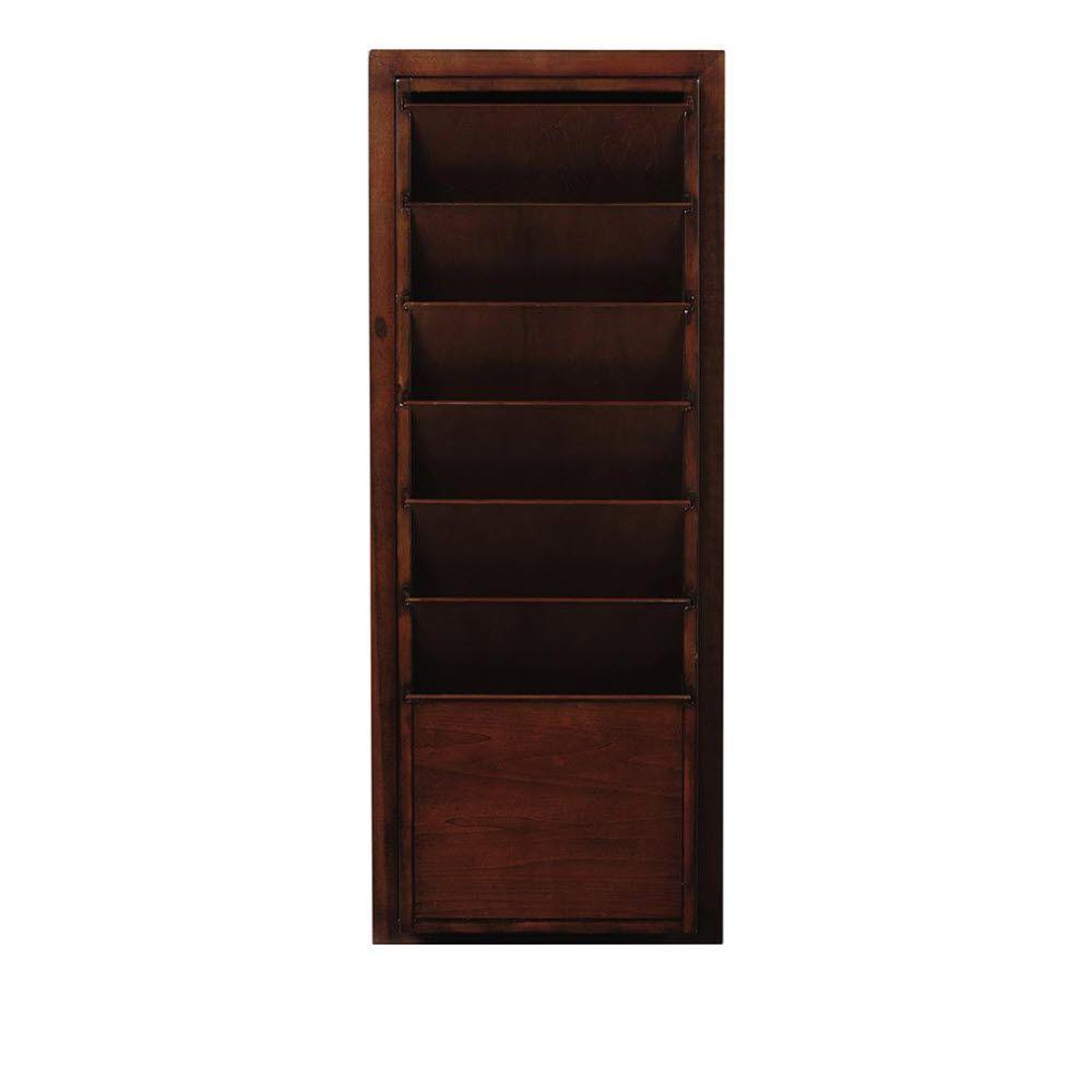 Martha Living Office Supplies Storage Organization Craft E 33 In H X 13 W 6 Slot Magazine