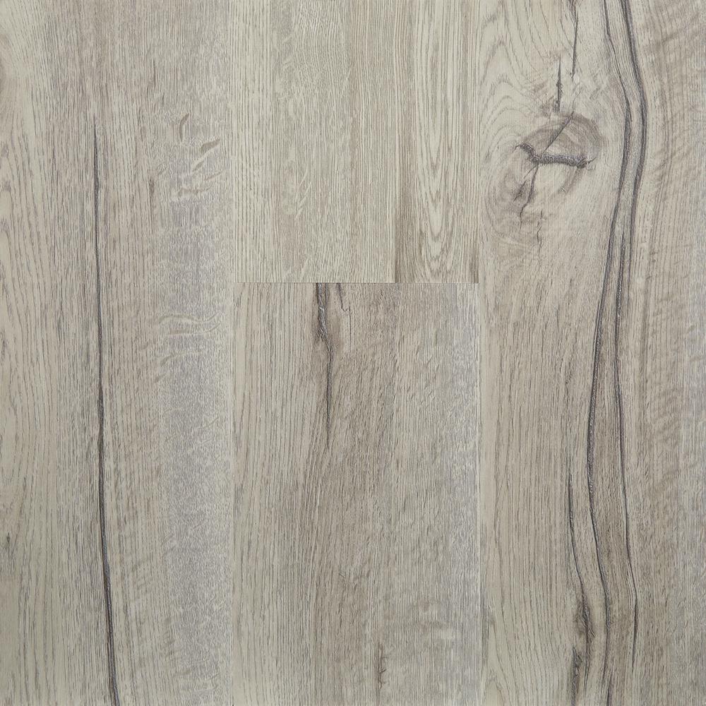 Islander Take Home Sample Tahitian Sand Vinyl Flooring 5.91 in. x 6
