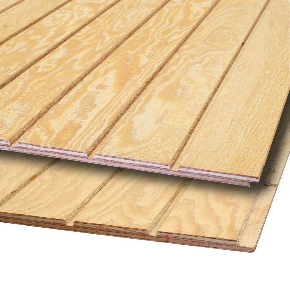 15 32 In X 4 Ft X 8 Ft Plywood Siding Panel