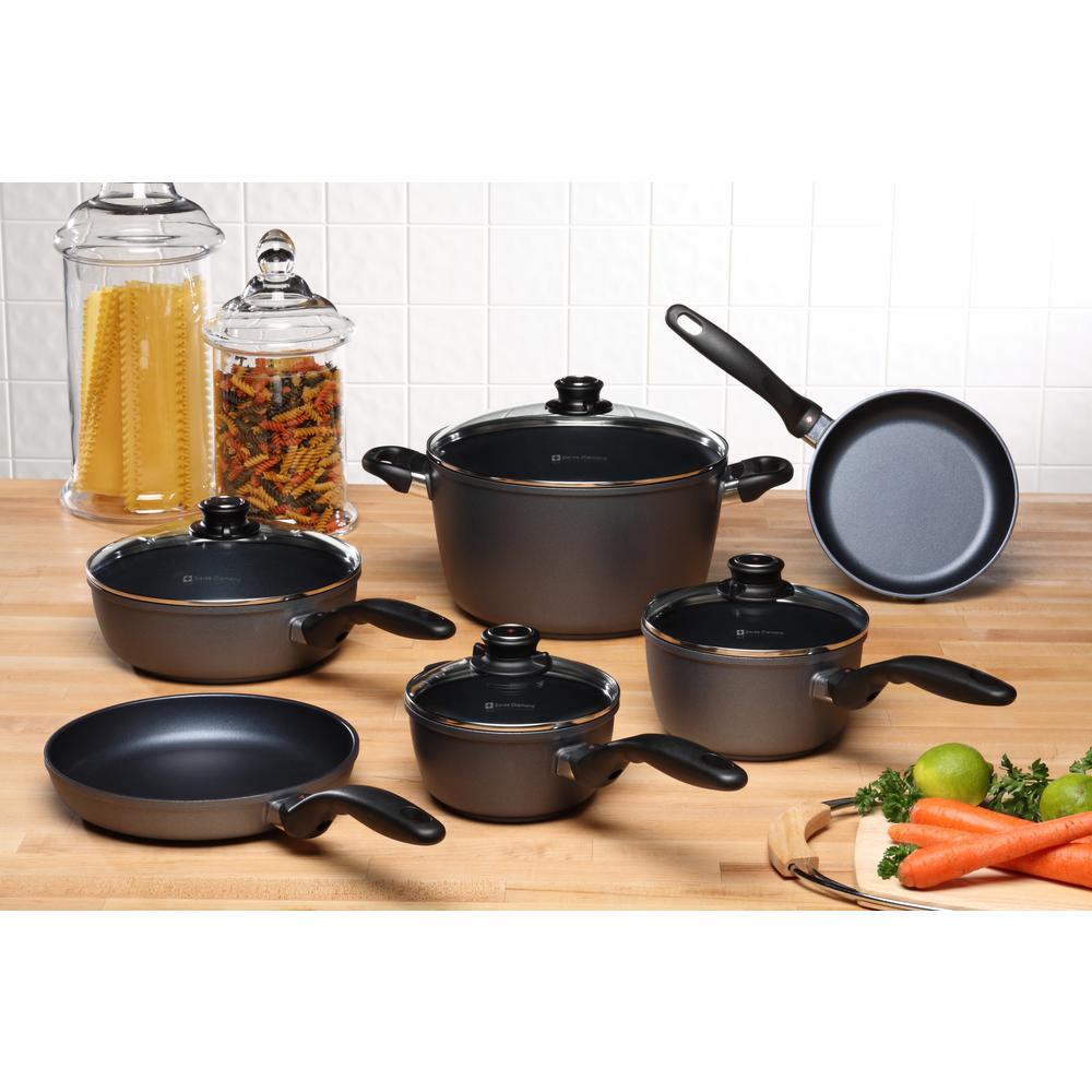 Swiss Diamond Classic Series Ultimate Kitchen Cookware Set (10Piece