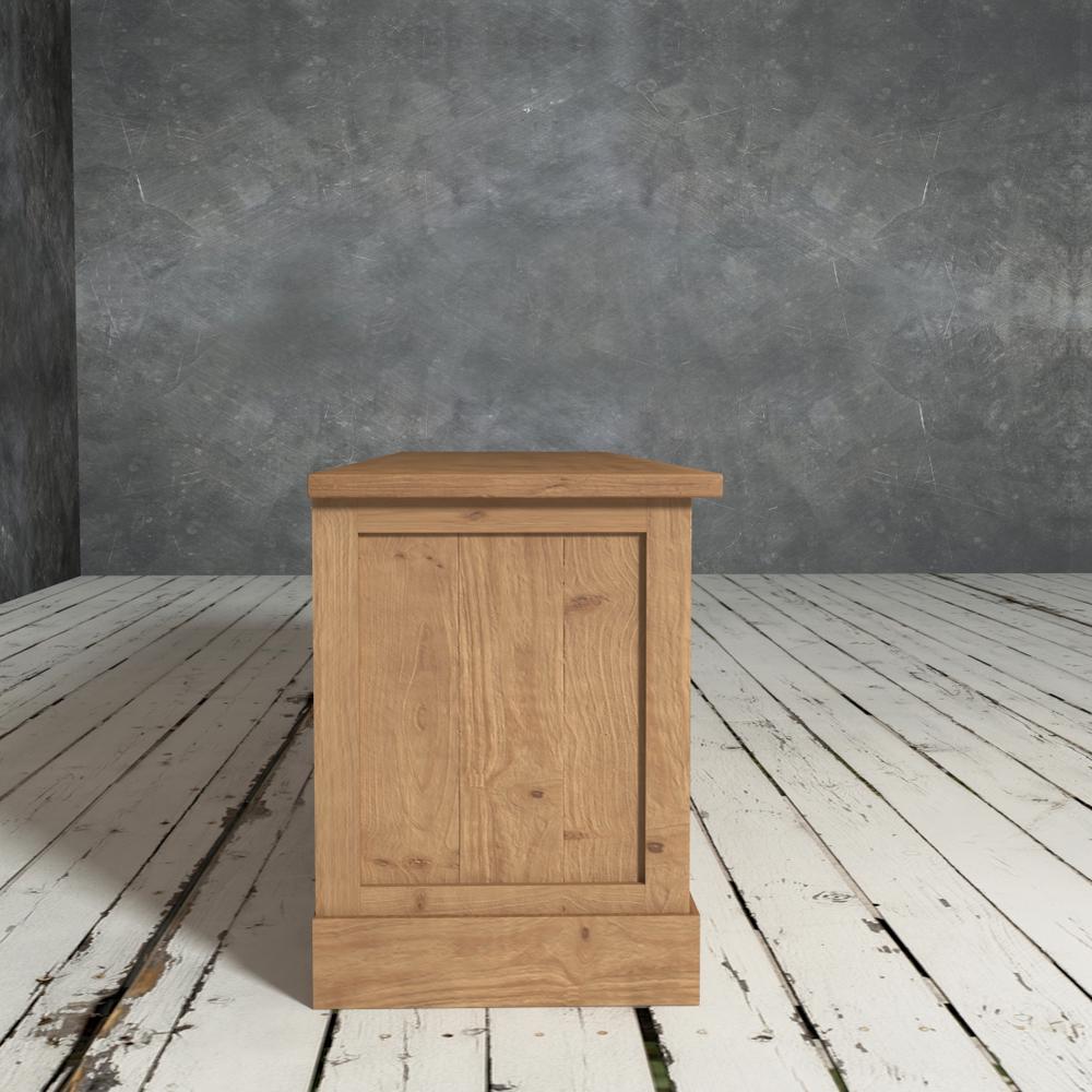 Urban Woodcraft Callanhan 75 In Antique Pine Tv Stand 500h 75eu