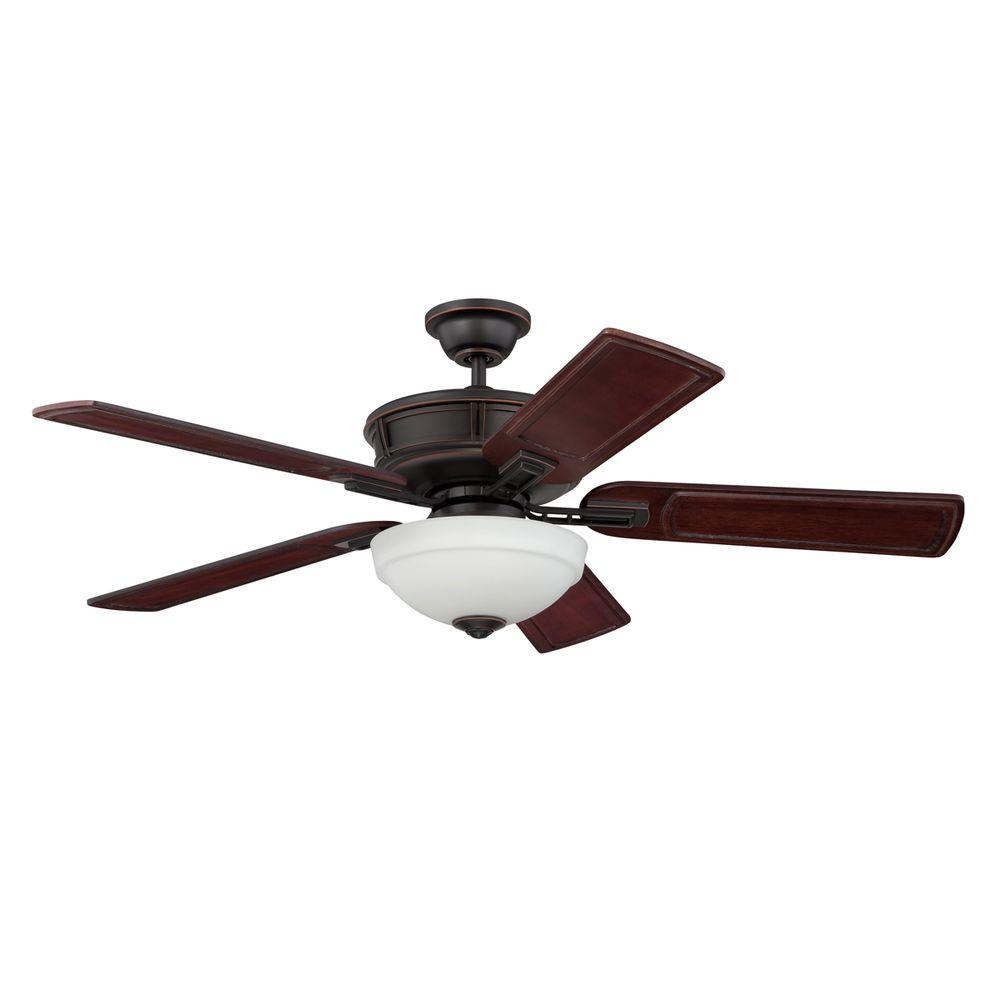 Dark Brown Ceiling Fans With Lights The Home Depot Barcelona Bronze Ceiling Fan