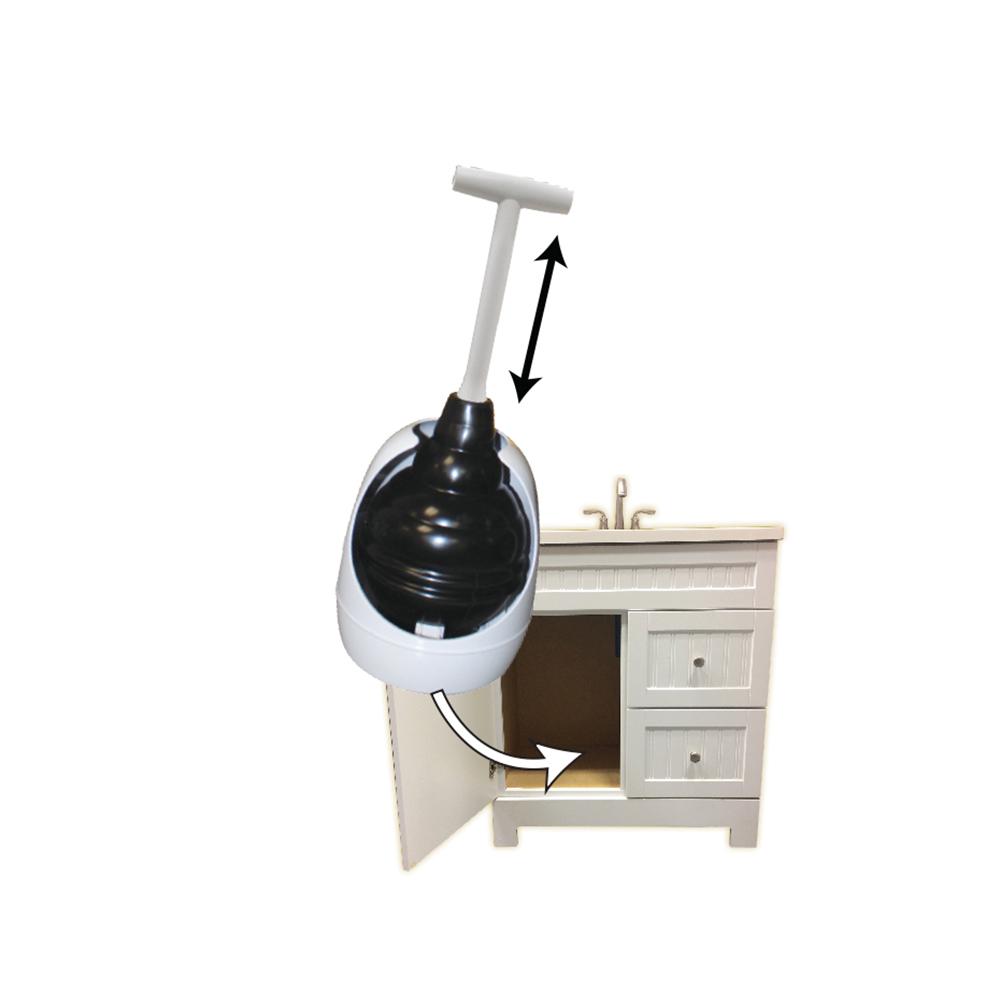 Lavelle 95-4A toilet plunger With holder