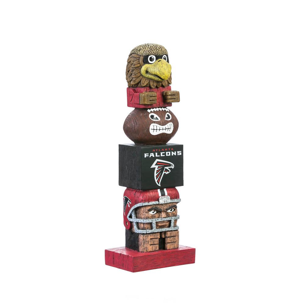 Evergreen Atlanta Falcons Tiki Totem Garden Statue-843801TT - The Home ...