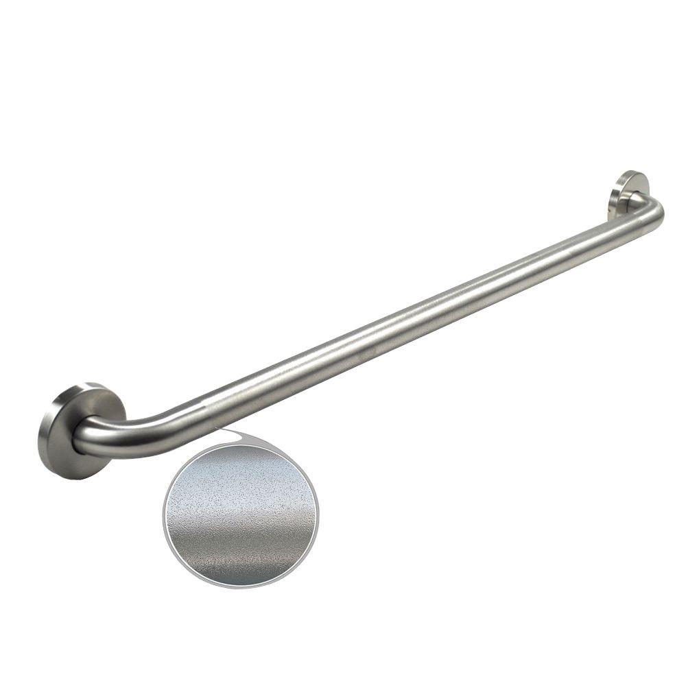 Wingits Premium Series 48 In X 125 In Grab Bar In Satin Peened Stainless Steel 51 In 3393