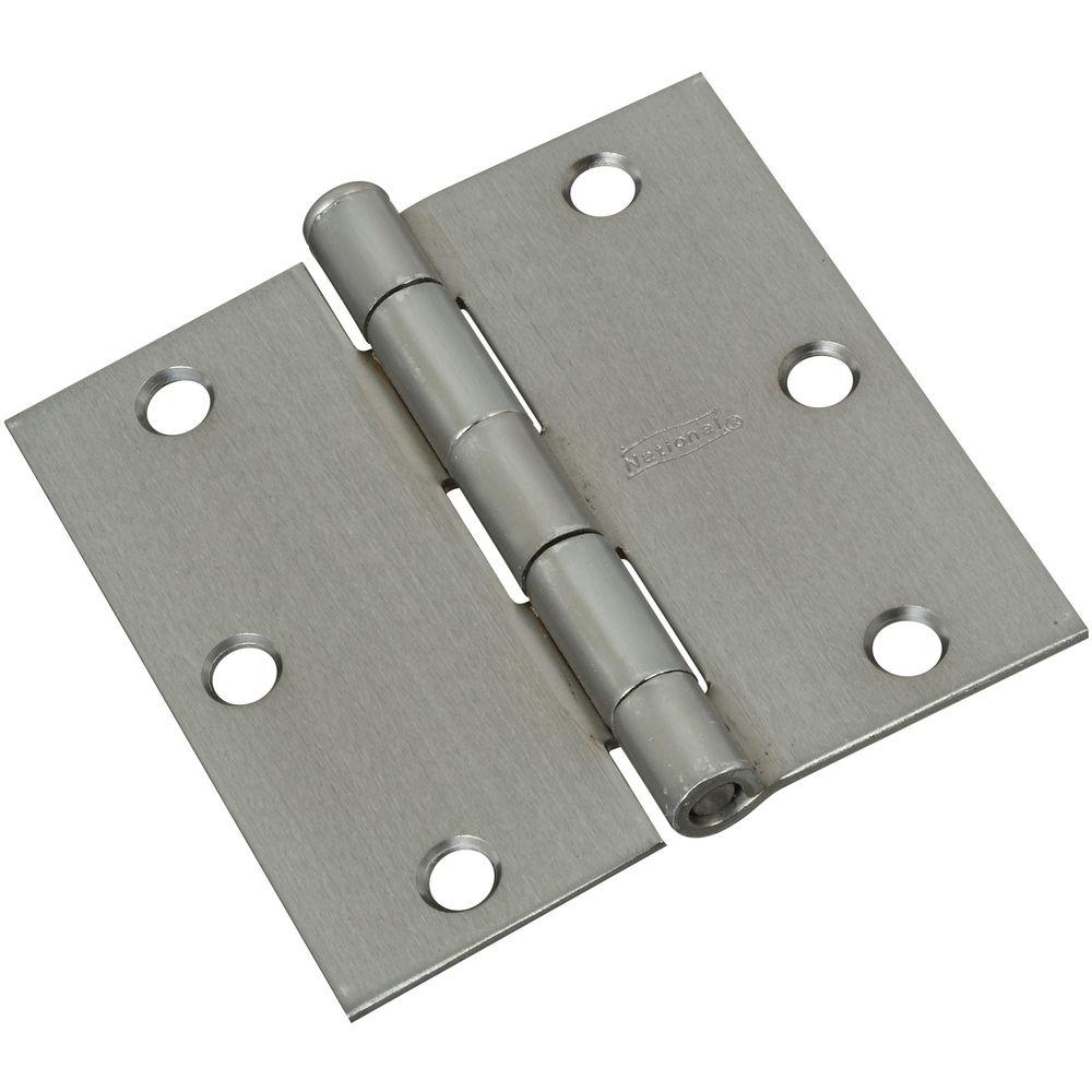 National Hardware 31/2 in. Door Hinge512 31/2 DR HNG SC The Home Depot