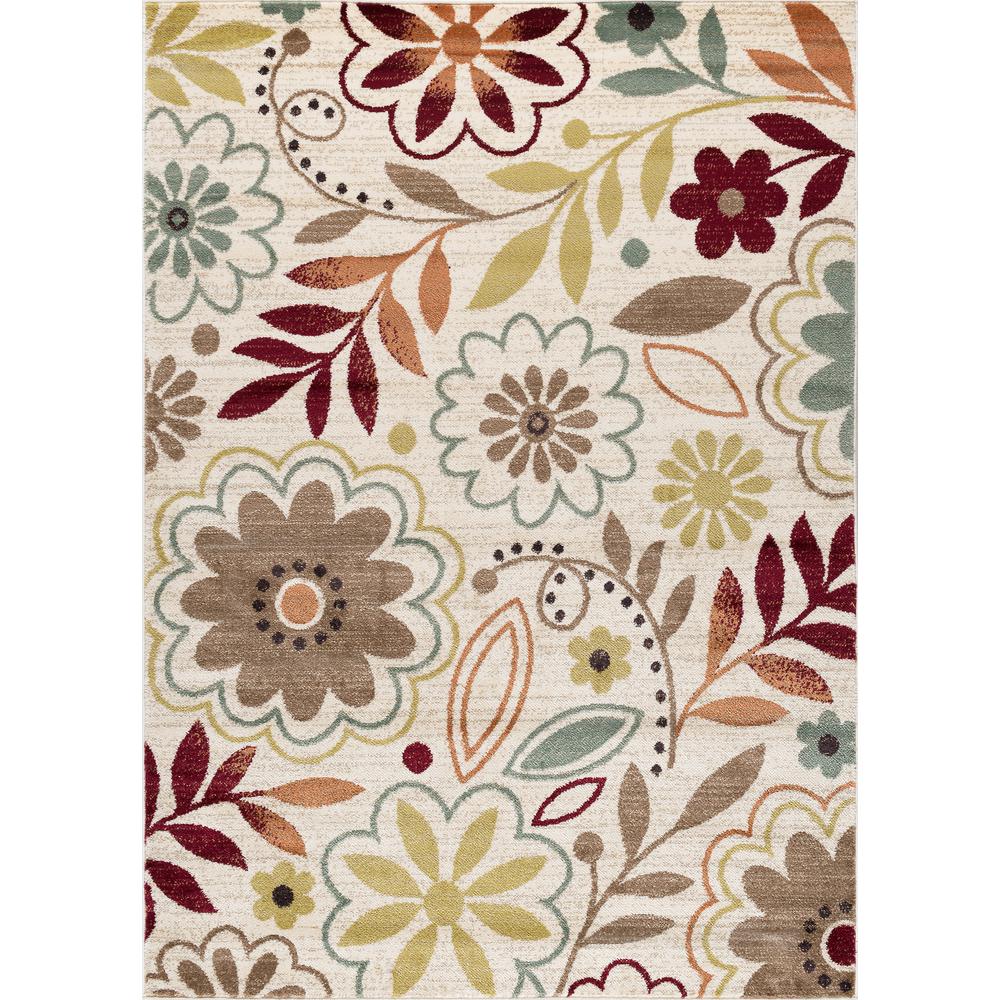 Tayse Rugs Deco Ivory 5 Ft 3 In X 7 Transitional Area This Review Is From Deco Ivory 7 Ft 10 In X 3 Transitional Area Rug