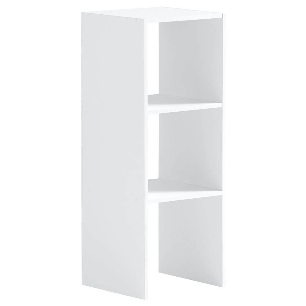 Wood Closet Organizers Storage Organization The Home Depot H Stackable Storage Organizer In