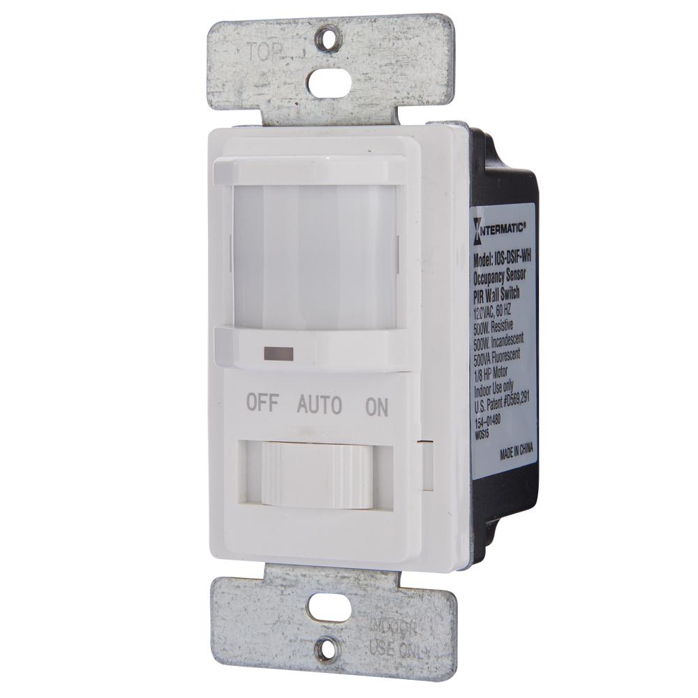 Outdoor Motion Sensor Light Switch With Manual Override - Outdoor