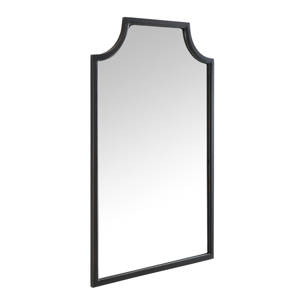 CROSLEY FURNITURE Aimee 24 in. x 38 in. Framed Wall Single Mirror in ...