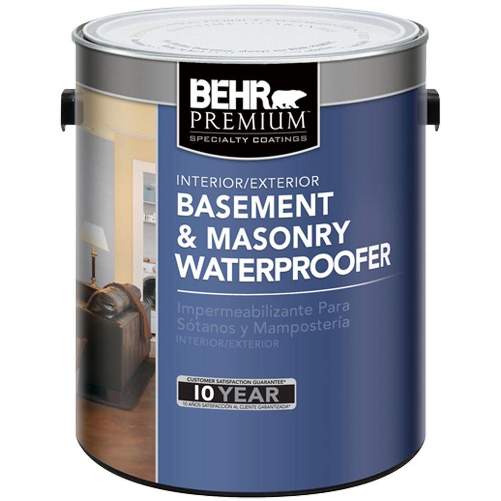 BEHR Premium 1gal. Basement and Masonry Waterproofer87501 The Home