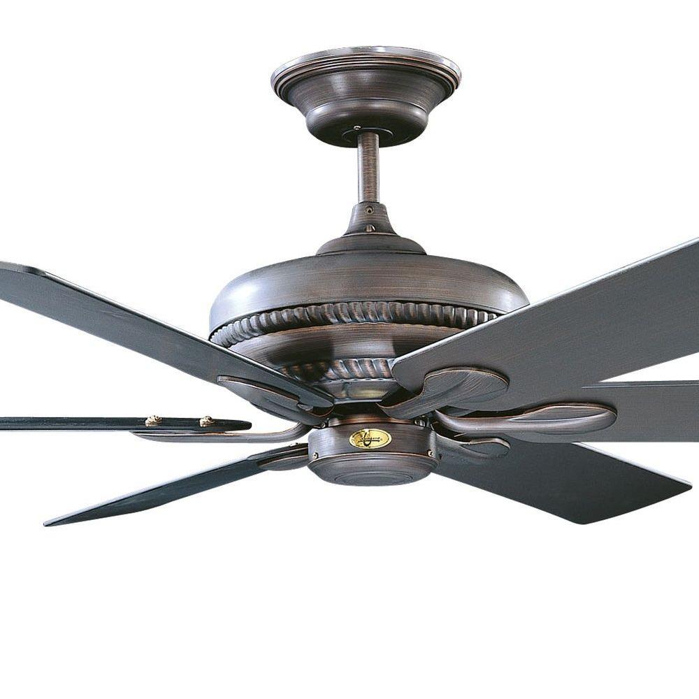 Concord Fans Capetown Series 52 In Indoor Oil Bronzed Ceiling Fan