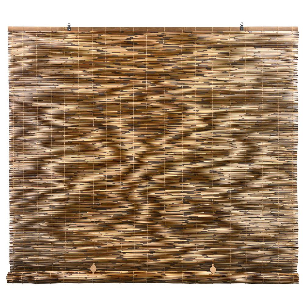 N A Bamboo Wooden Roll Up Blinds Window Sun Blade Privacy Drape 36 X 72 Inches