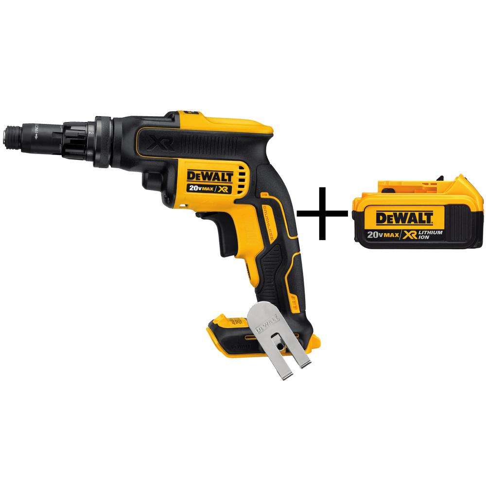 DEWALT 20-Volt MAX XR Lithium-Ion Cordless Brushless Deck Gun (Tool ...