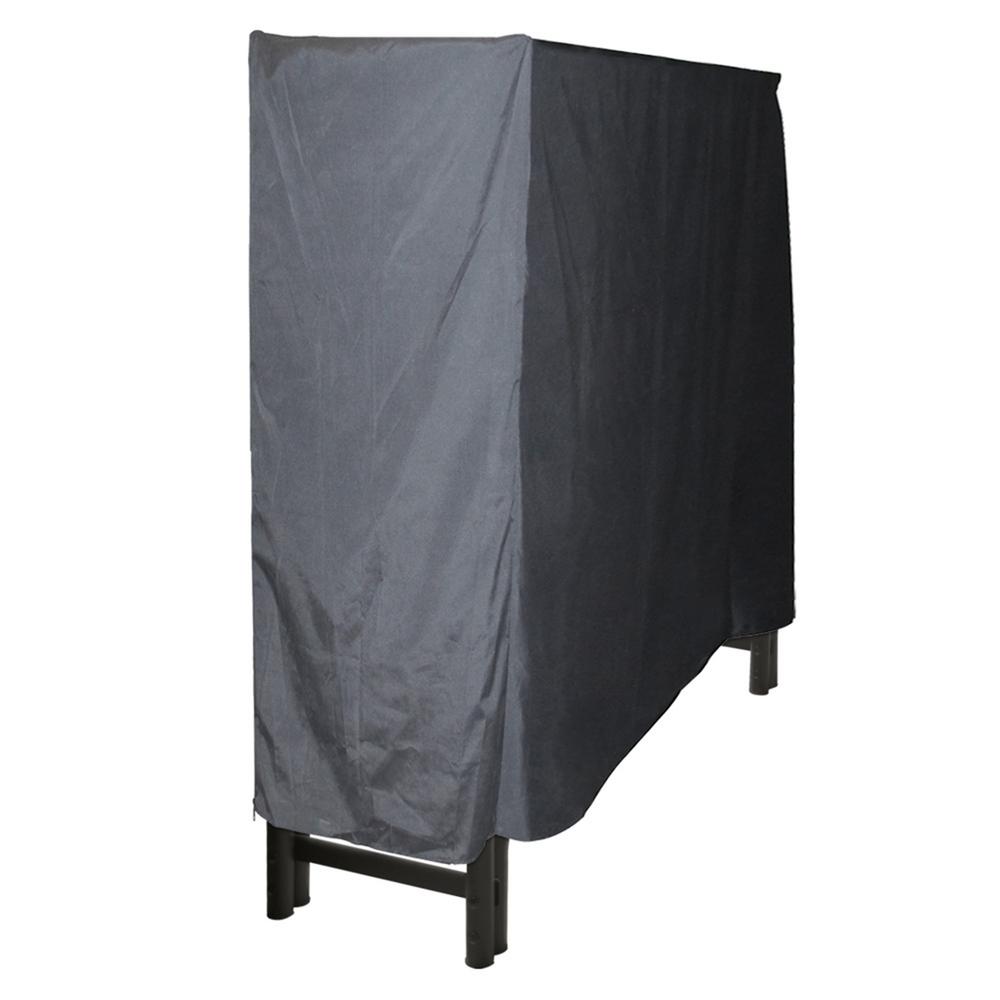 Pleasant Hearth 4 Ft Polyester Full Length Firewood Rack Cover Lc6 Pleasant Hearth 4 Ft Polyester Full Length Firewood Rack Cover