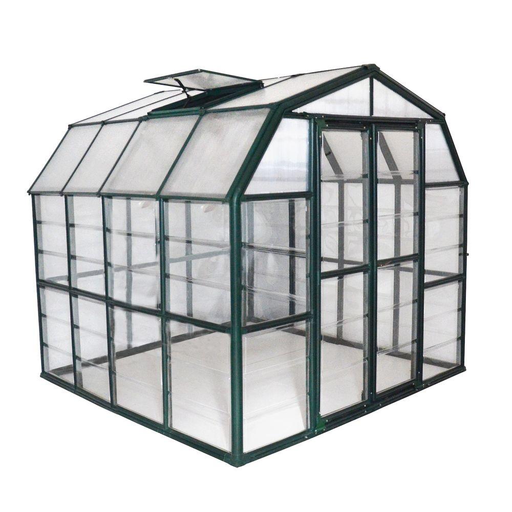 greenhouse kits plastic ft rion gardener clear grand