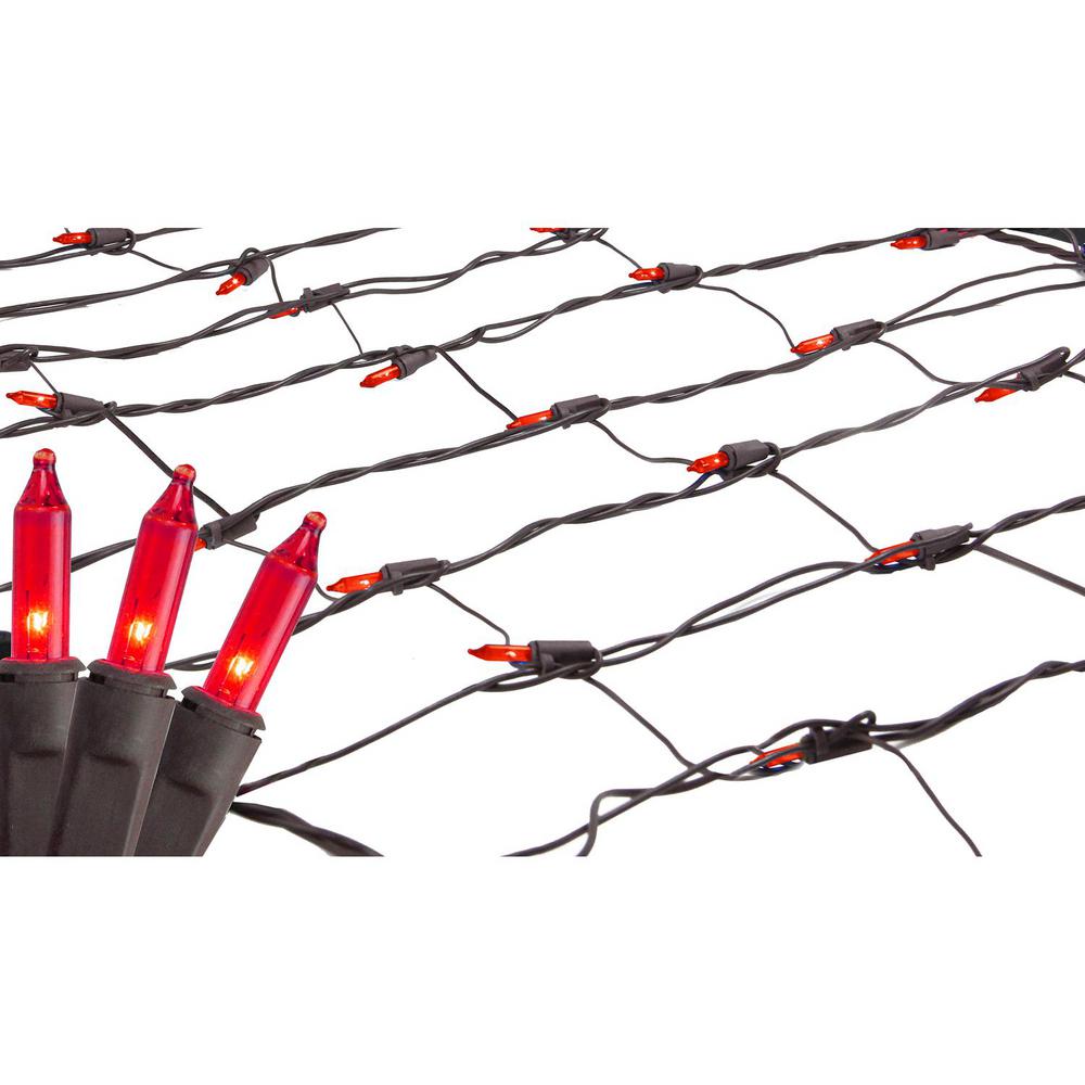 Northlight 4 ft. x 6 ft. 150Light White Mini Christmas Net Lights with