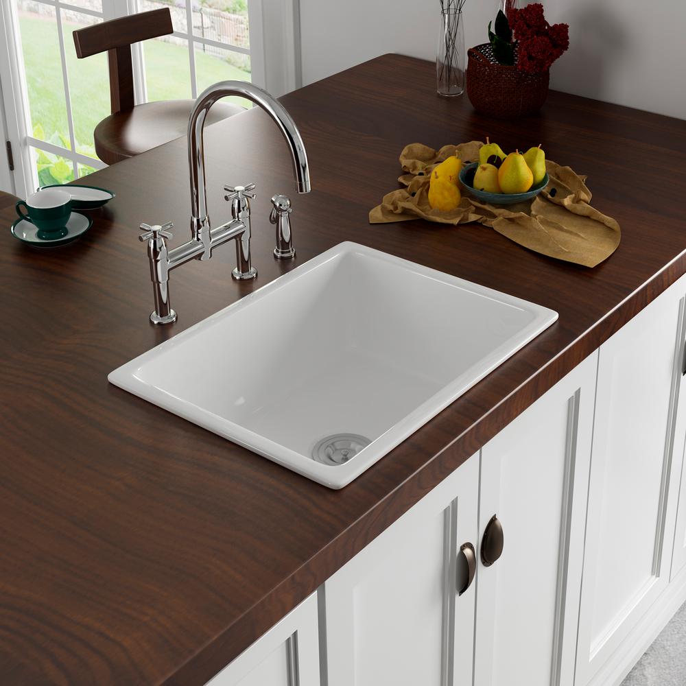 Porcelain - Kitchen Sinks - Kitchen - The Home Depot