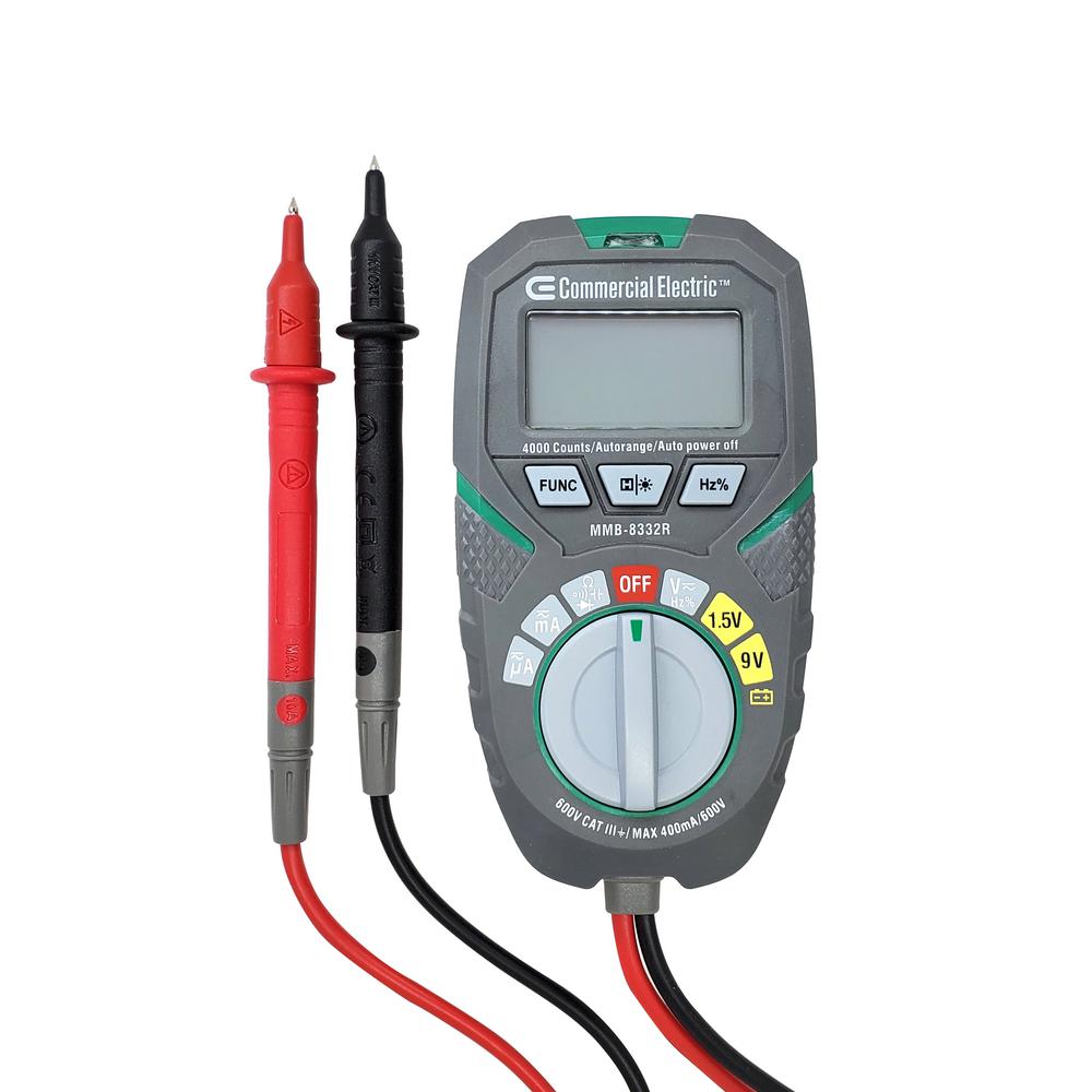 Commercial Electric - Multimeters - Electrical Testers - The Home Depot