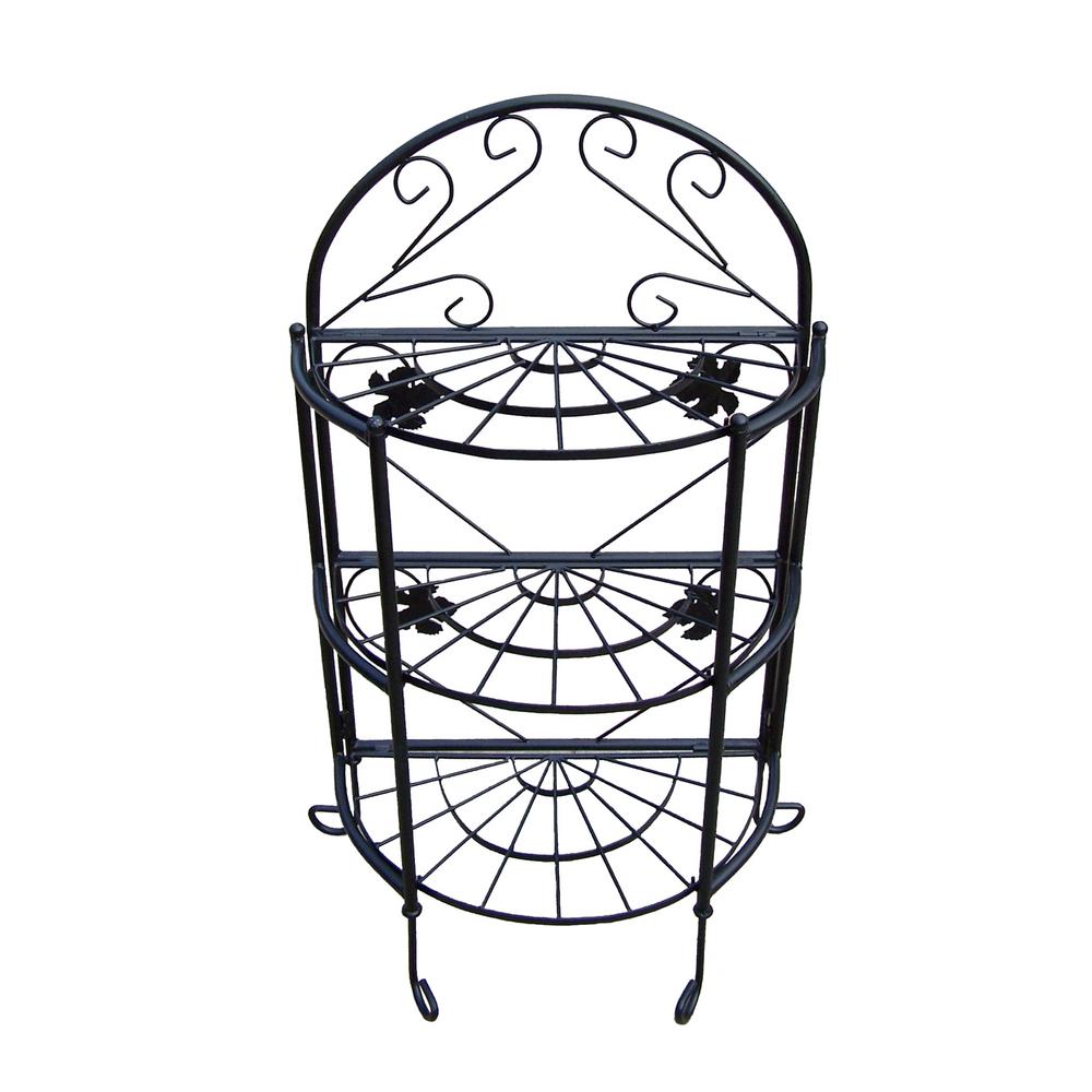 Bakers Rack Sundance A Sweet Treat For Any Room This Traditional Iron Corner Bakers Rack 3 Tier Plant Stand Kitchen Dining Shelf Will Display Your Plants Collectibles