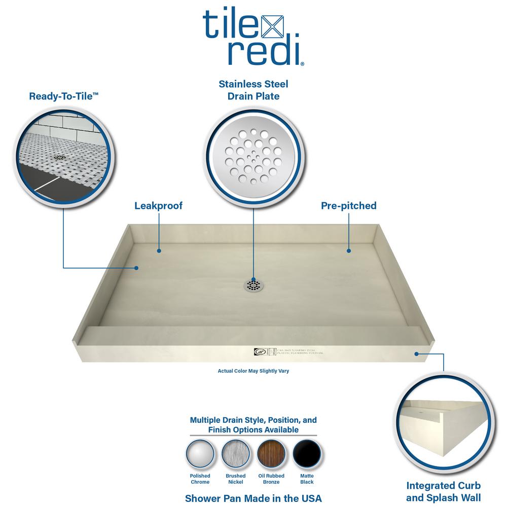 Can You Use Thinset On Tile Redi Pan