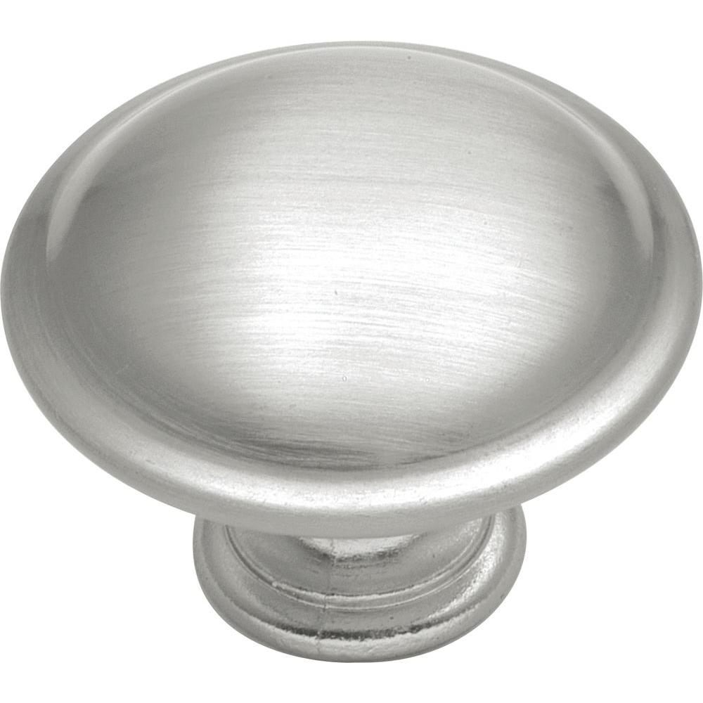Hickory Hardware Conquest 13/8 in. Satin Nickel KnobP14848SN