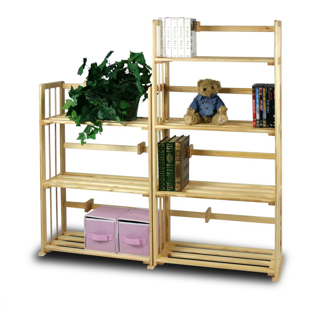 Open Wood Shelves