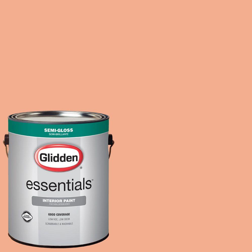 Glidden Essentials 1 Gal Hdgo20u Christmas Cactus Coral Semi