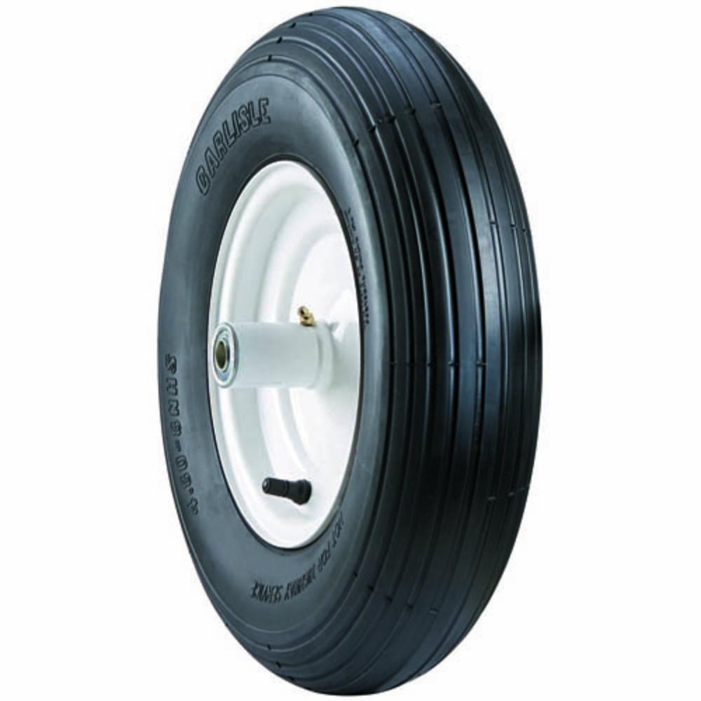 Carlisle Wheelbarrow 480/4008/4 Lawn Garden Tire (Wheel Not Included