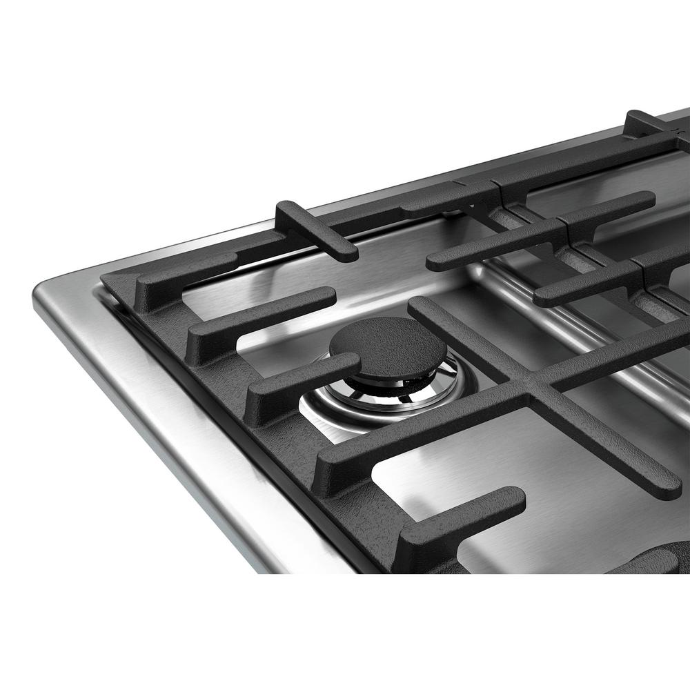 Bosch 800 Series 30 In Gas Cooktop In Stainless Steel With 5