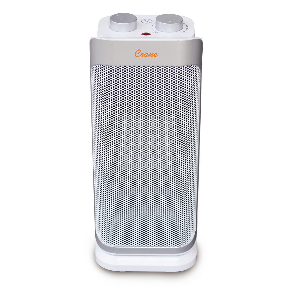 Crane 1,500-Watt Ceramic Mini Tower Heater by Crane
