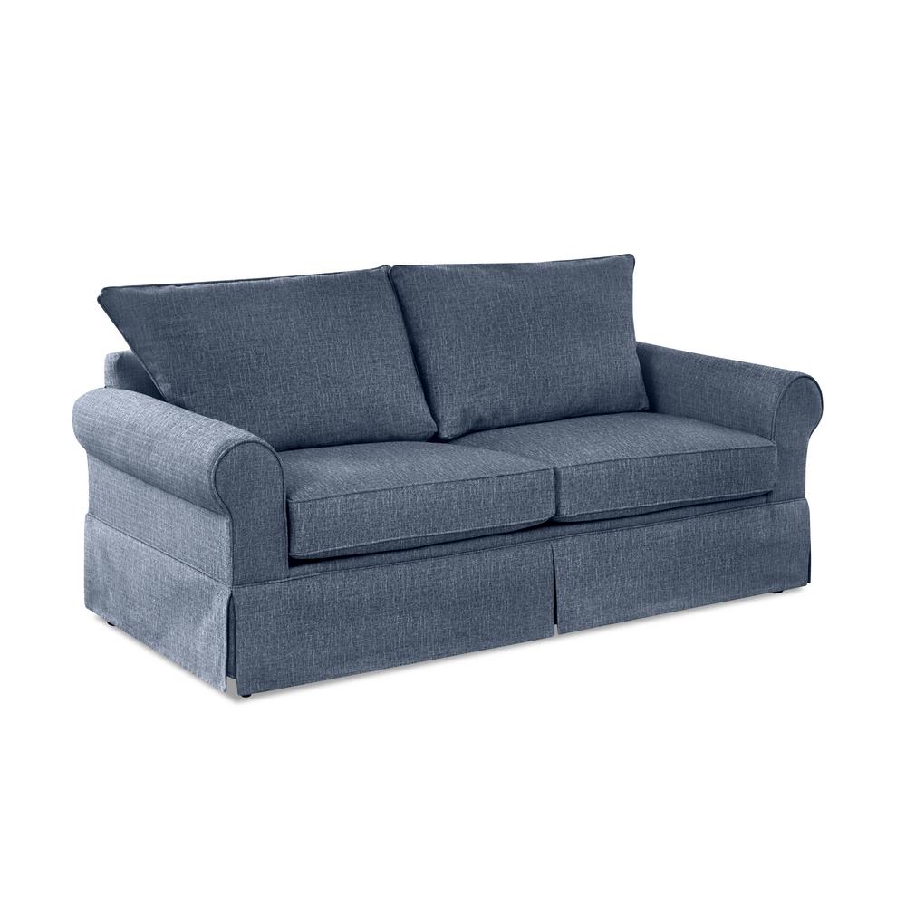 Avenue 405 Addison Full Size Sleeper Sofa In Denim Addison Full Size Sleeper Sofa In Denim