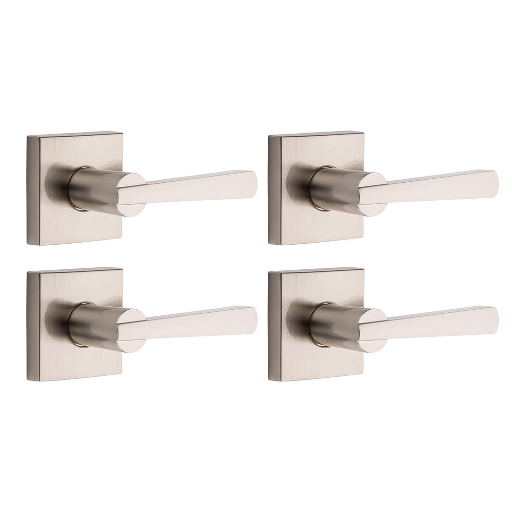 Baldwin Prestige Spygl Satin Nickel Hall Closet Door Lever 4 Baldwin Prestige Spygl Satin Nickel