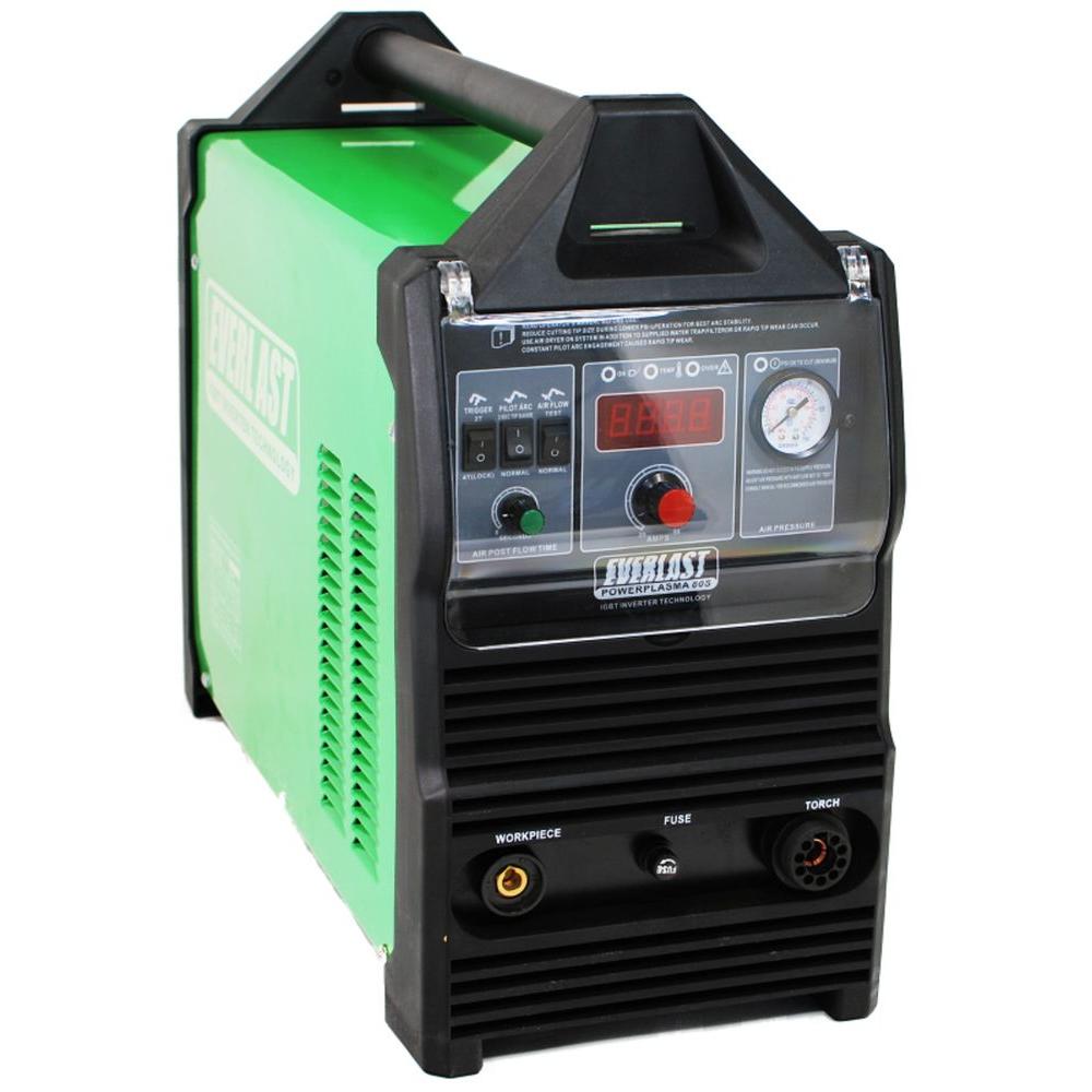Everlast 80 Amp PowerPlasma 80S IGBT Inverter DC Plasma Cutter with 1-7/16