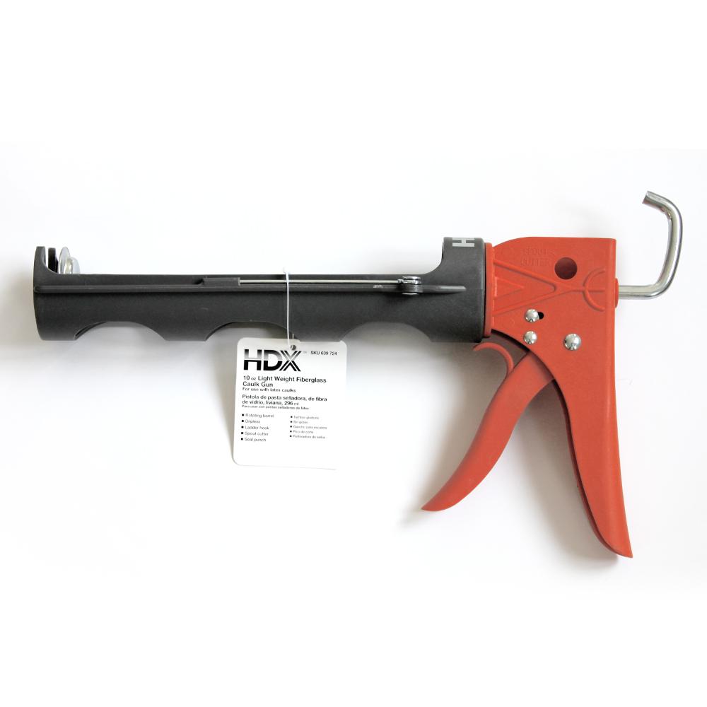 HDX 10 oz. Composite Drip Free Caulk Gun-HD117FG-B - The Home Depot