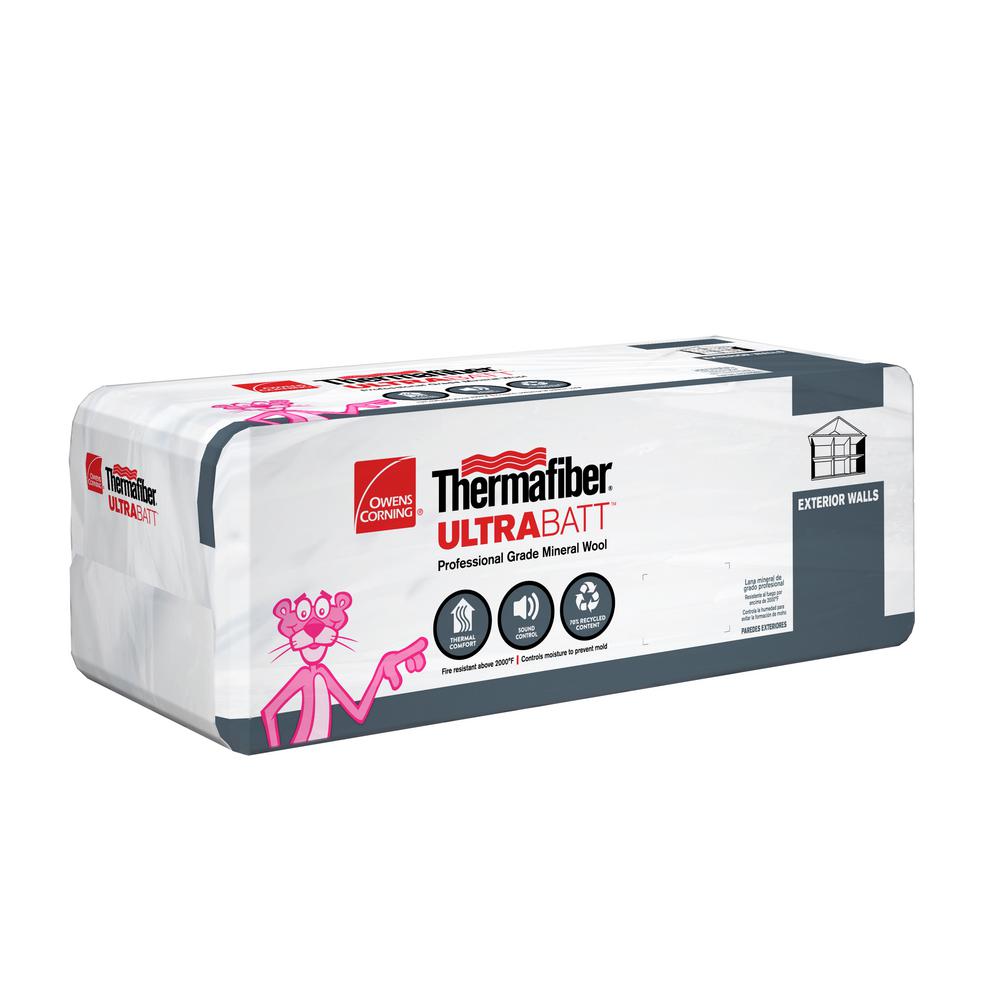 Owens Corning R-30 Thermafiber Ultra Mineral Wool Insulation Batt 15 in ...