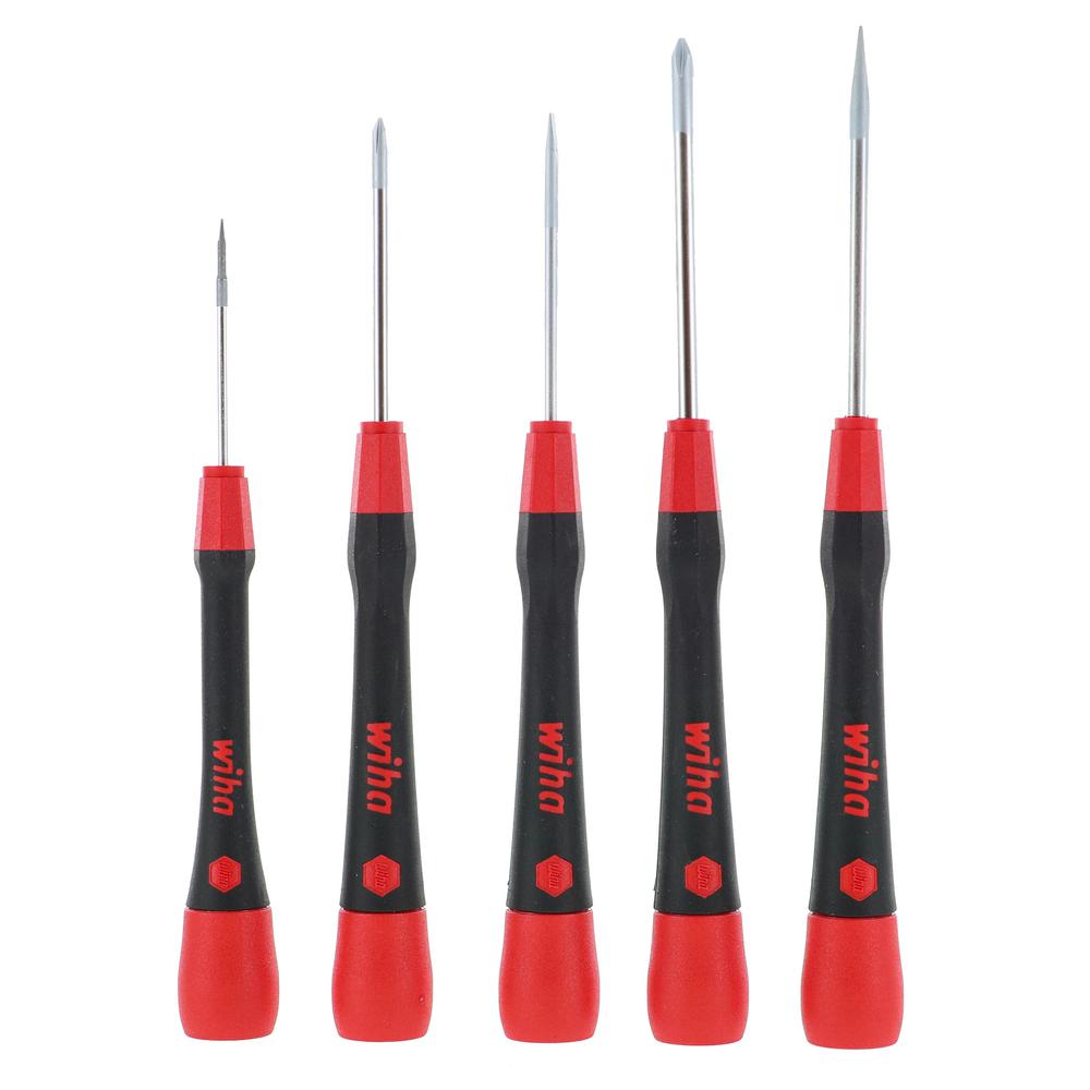 Wiha 5Piece Picofinish Mini Precision Screwdriver Set26195 The Home