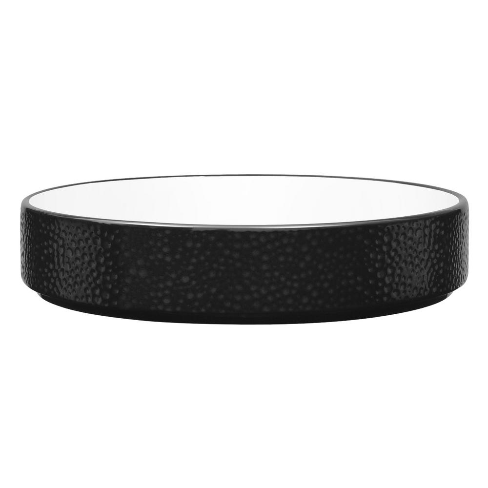 Noritake 7-1/2 In. Colortex Stone Black Deep Plate-G007-560 - The Home ...