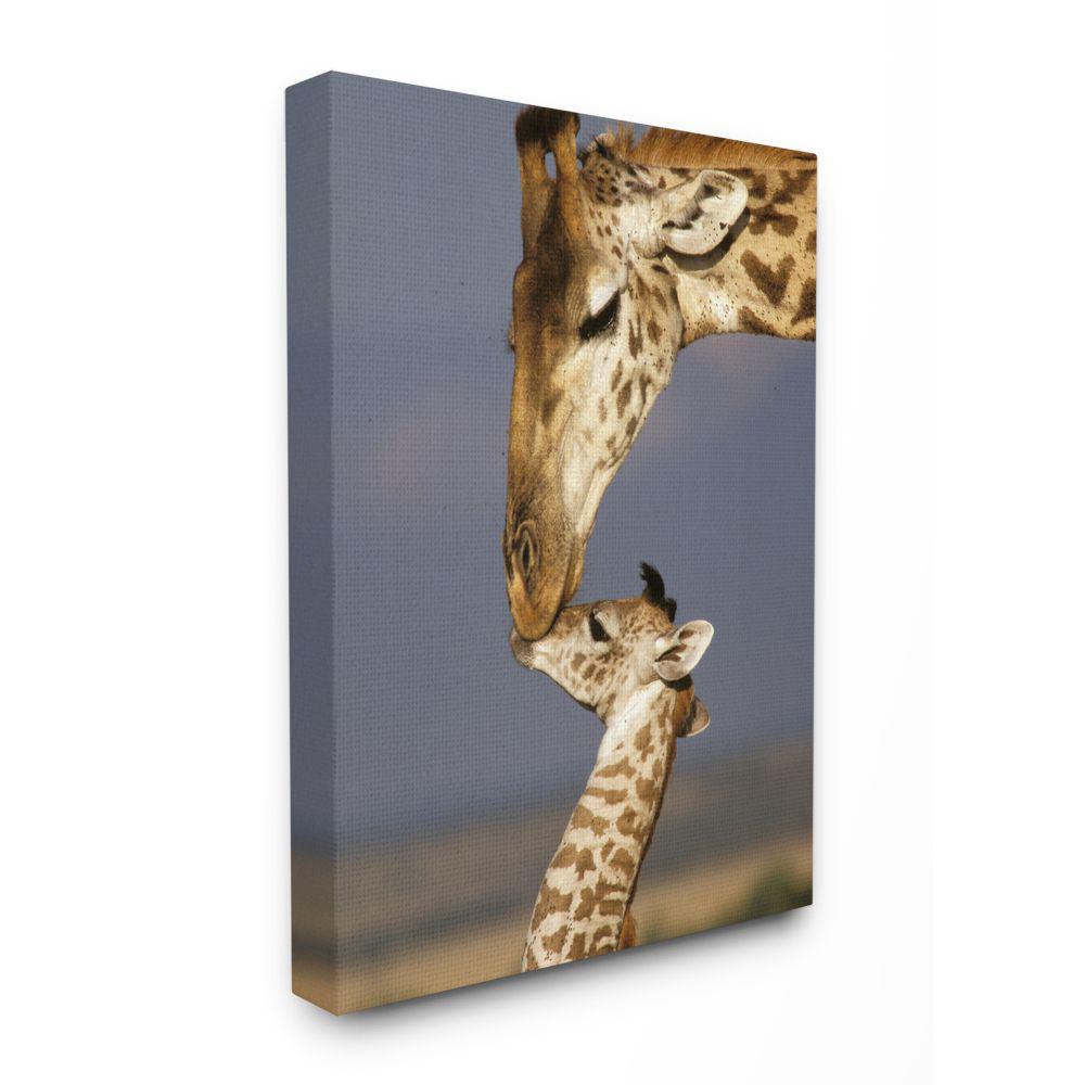 The Stupell Home Decor Collection 16 In X 20 In Giraffe Family