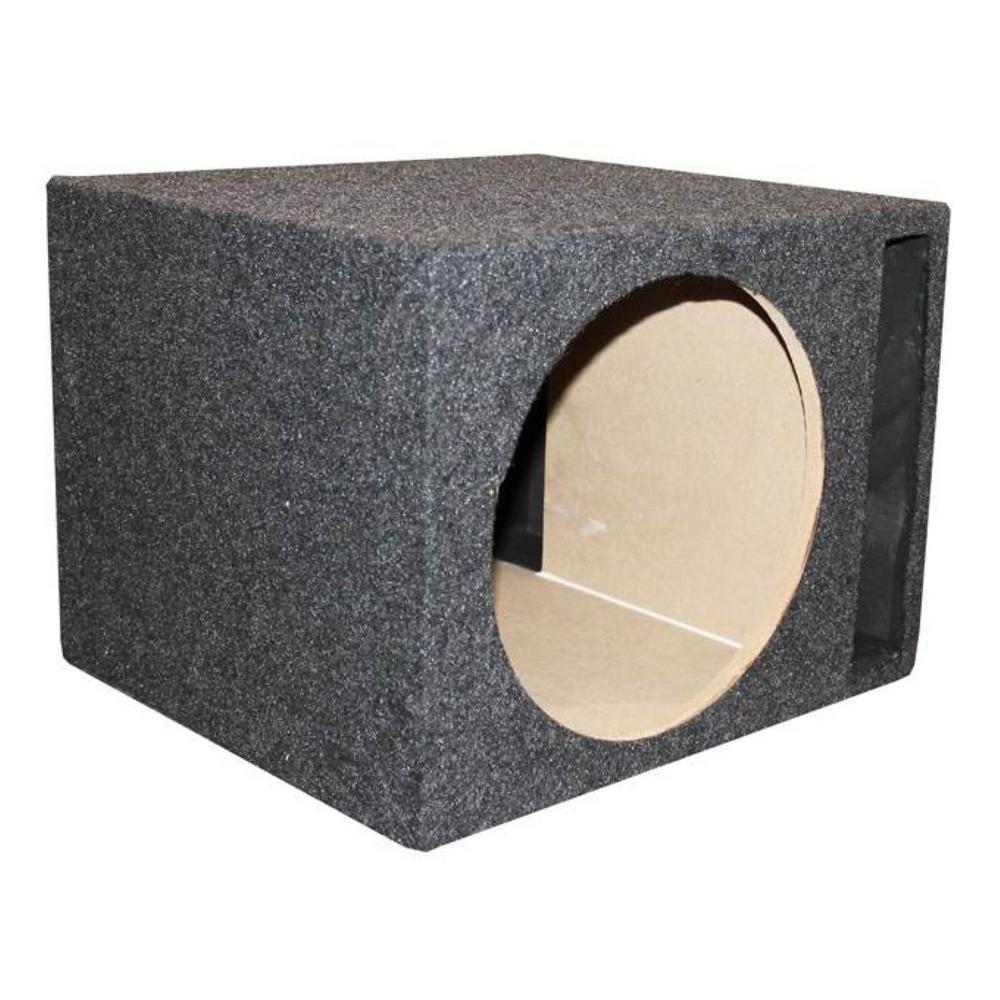 Unbranded QSBASS12 Single 12 in. Vented Slot Ported Subwoofer Sub