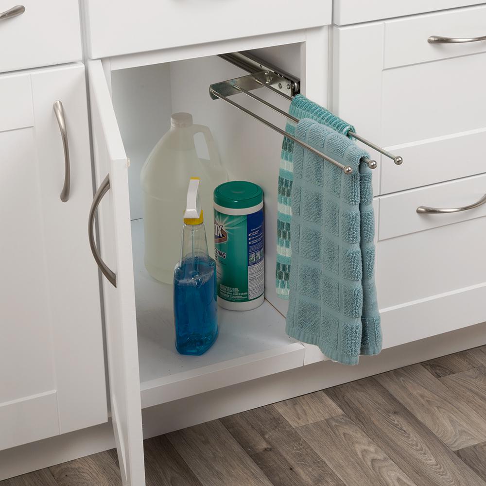 Cabinet Door Organizers Kitchen Storage Organization The Home Real Solutions Pull Out Kitchen Towel Holder Bar