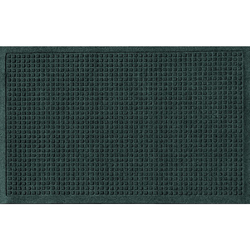 Aqua Shield Evergreen 24 inch x 36 inch Squares Polypropylene Door Mat by Aqua Shield