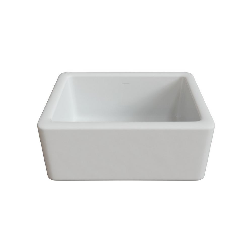 White Single Bowl Kitchen Sink barclay products brooke apron front fireclay 23 in. single basin White Single Bowl Kitchen Sink barclay products brooke apron front fireclay 23 in. single basin