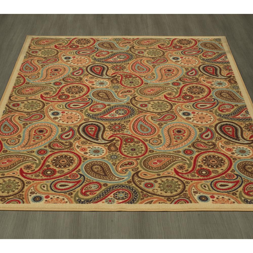 Unbranded Ottohome Collection Contemporary Paisley Design Beige 5 Ft X 6 In Area Rug Oth2152 5x7 The Home Depot - 5 X 6 Contemporary Area Rugs Unbranded Ottohome Collection Contemporary Paisley Design Beige 5 Ft X 6 In Area Rug Oth2152 5x7 The Home Depot - 5 X 6 Contemporary Area Rugs