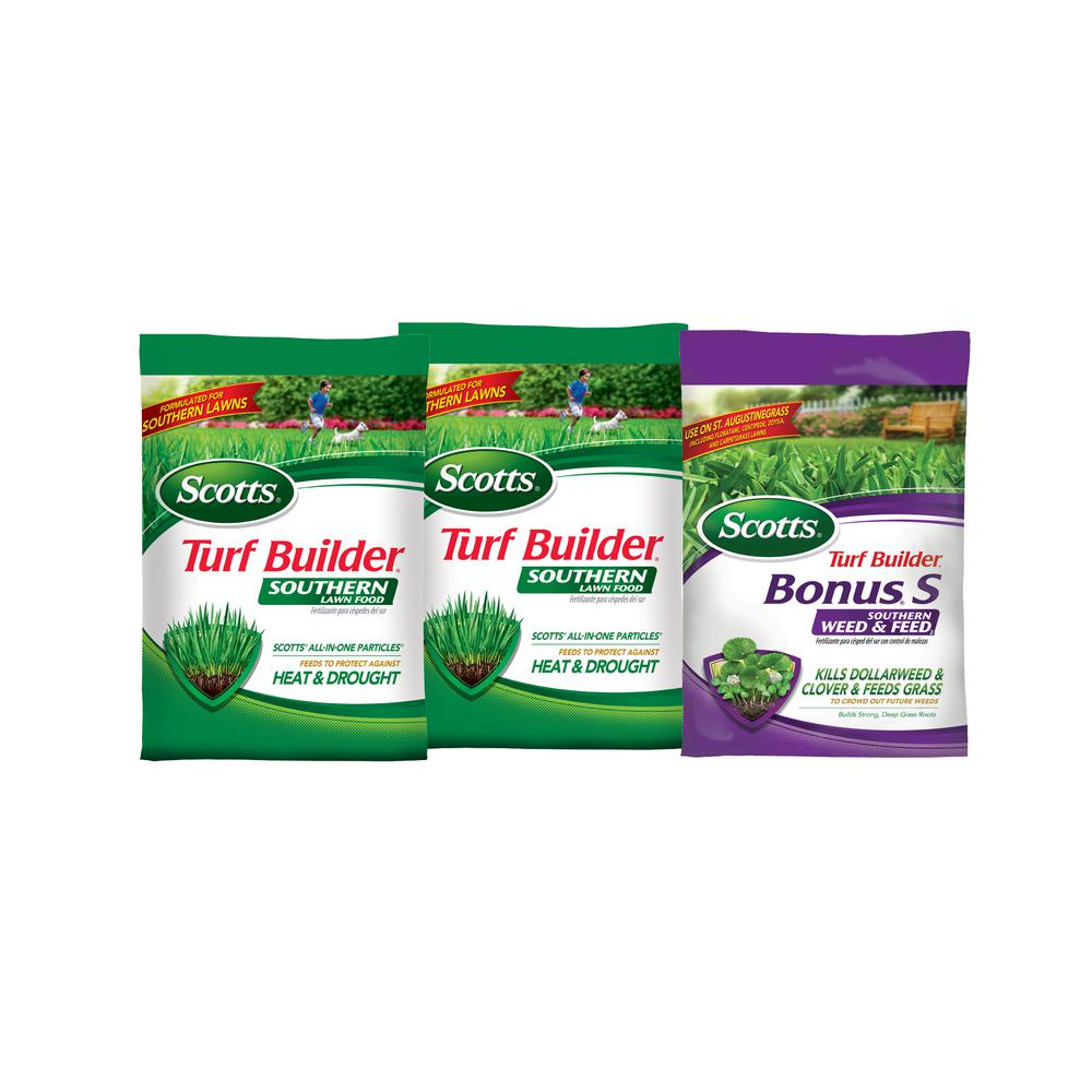 Scotts Winterguard 43 Lbs 15m Fertilizer Plus Weed Control 50240 1 Large Yard Lawn Care Program For Centipede St Augustine And
