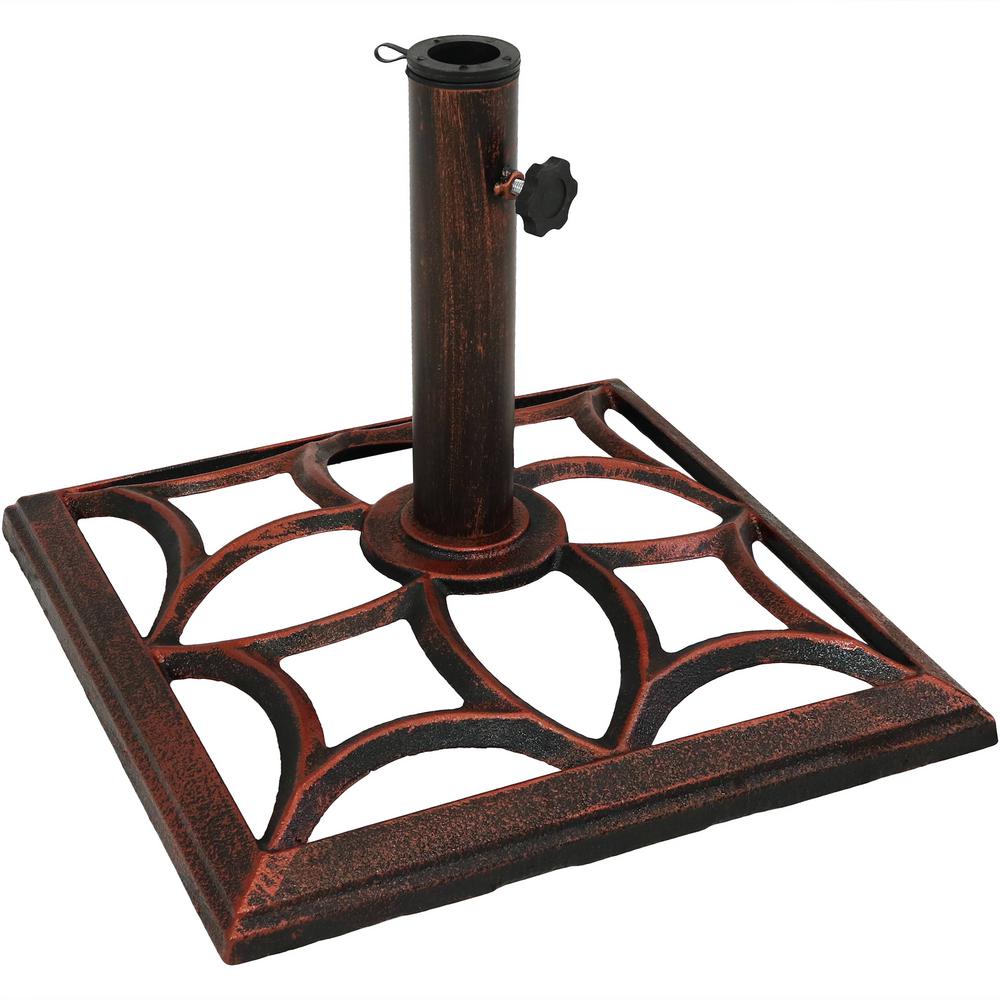 cast iron umbrella stand home depot