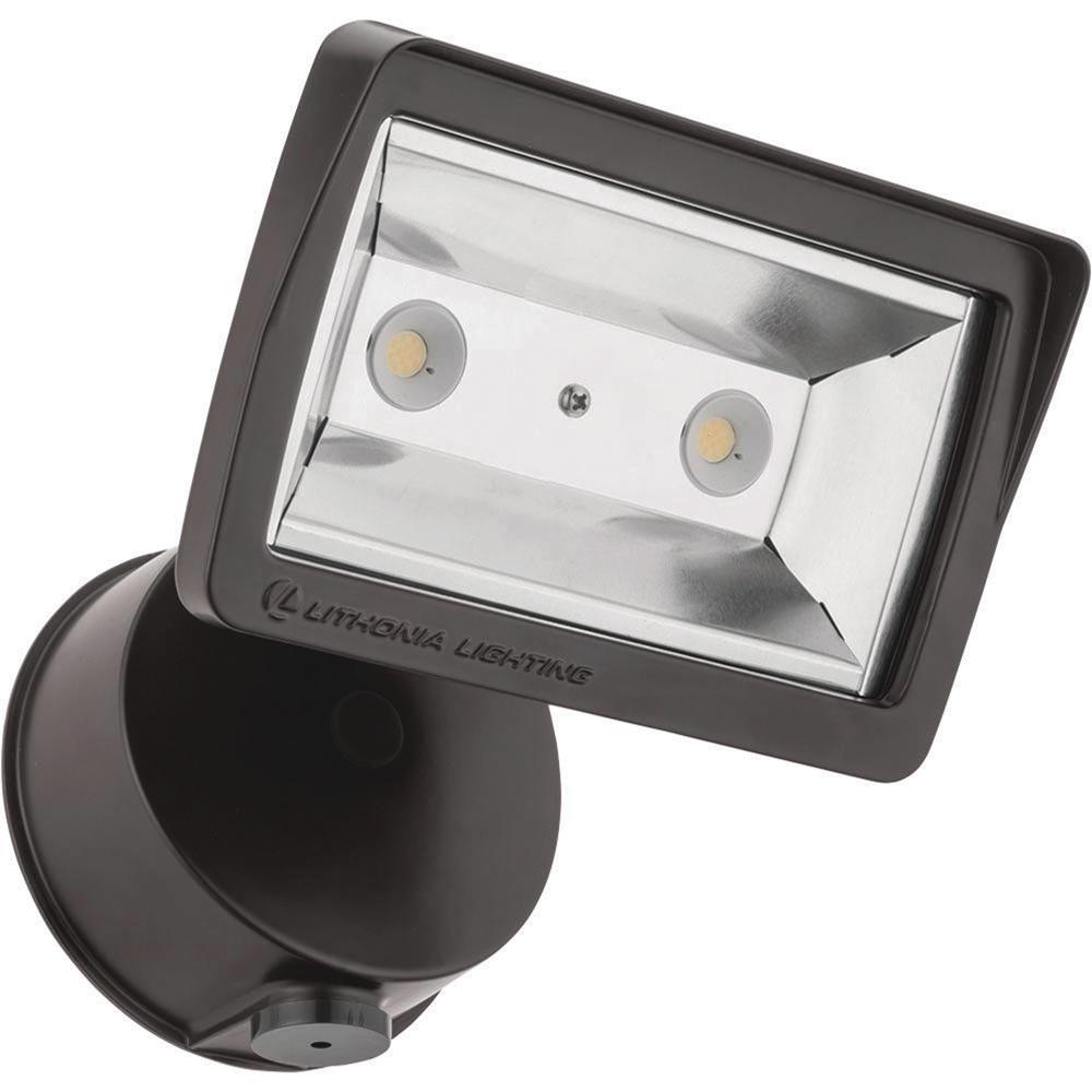 Lithonia Lighting Bronze Outdoor Integrated Led Wall Pack Light With Lithonia Lighting Bronze Outdoor Integrated Led Wall Pack Light With Dusk To Dawn Photocell