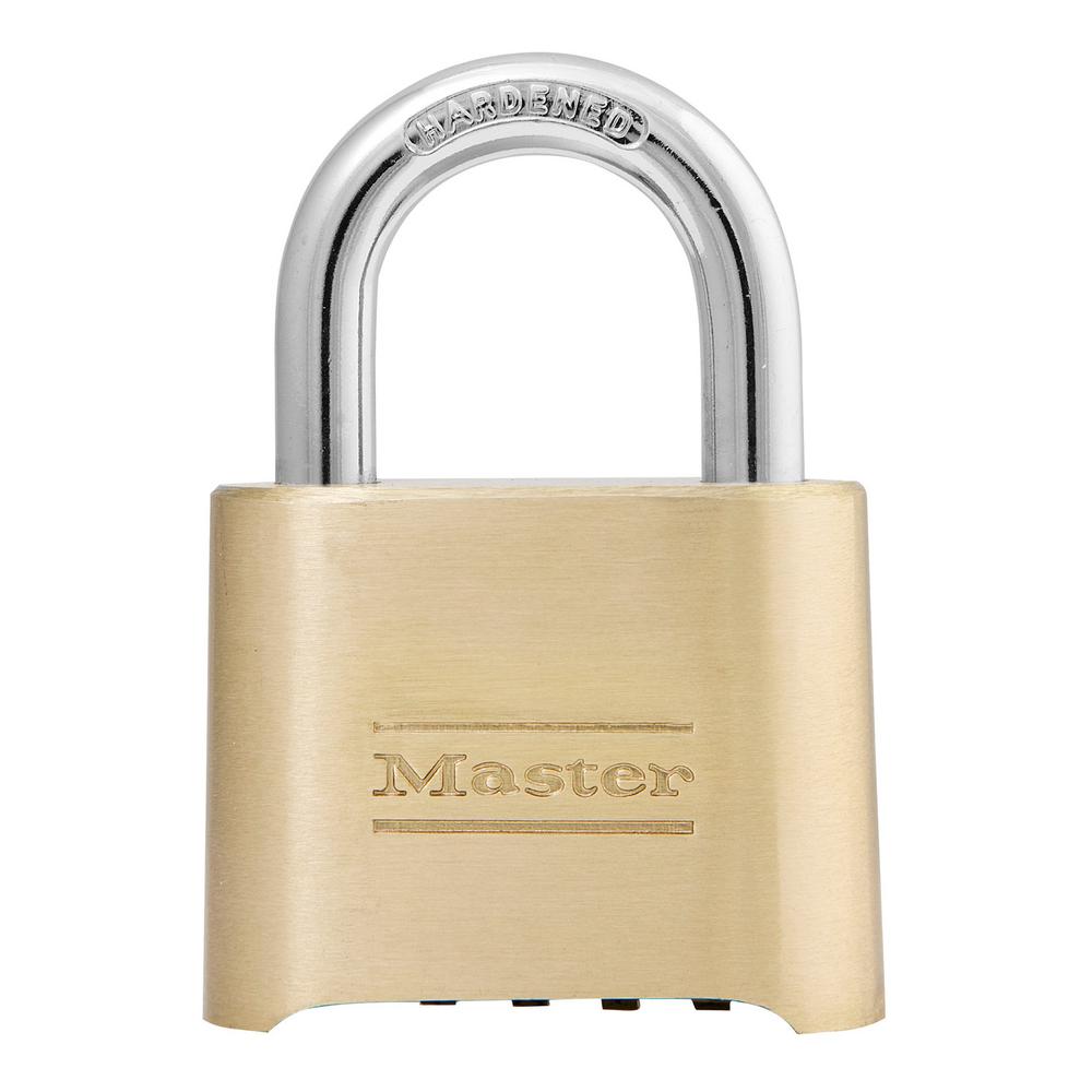 Master Lock 175d 2 In Wide Zinc Set Your Own Combination Padlock Wide Zinc Set Your Own Combination Padlock With 1 In Long Shackle 175dhc The Home Depot