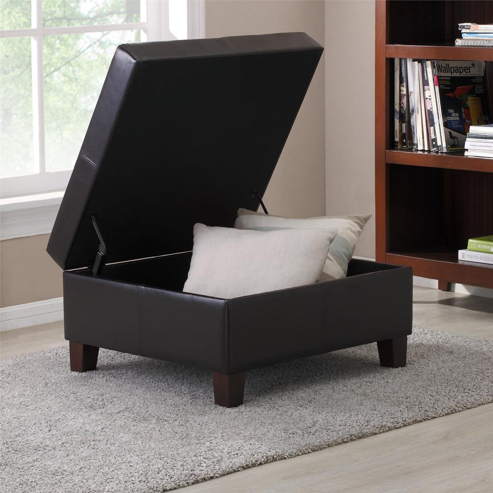 Dorel Living Clifford Espresso Lift Top Storage Ottoman Fa3052e Dke Dorel Living Clifford Espresso Lift Top Storage Ottoman
